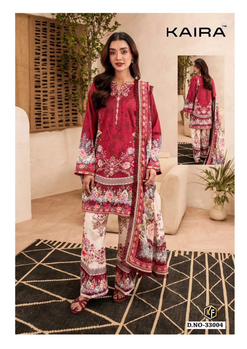 Kaira Vol 33 By Keval Cotton Pakistani Readymade Dress 